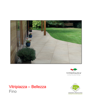 Vitripiazza Bellezza porcelain paving by Talasey in Fino.