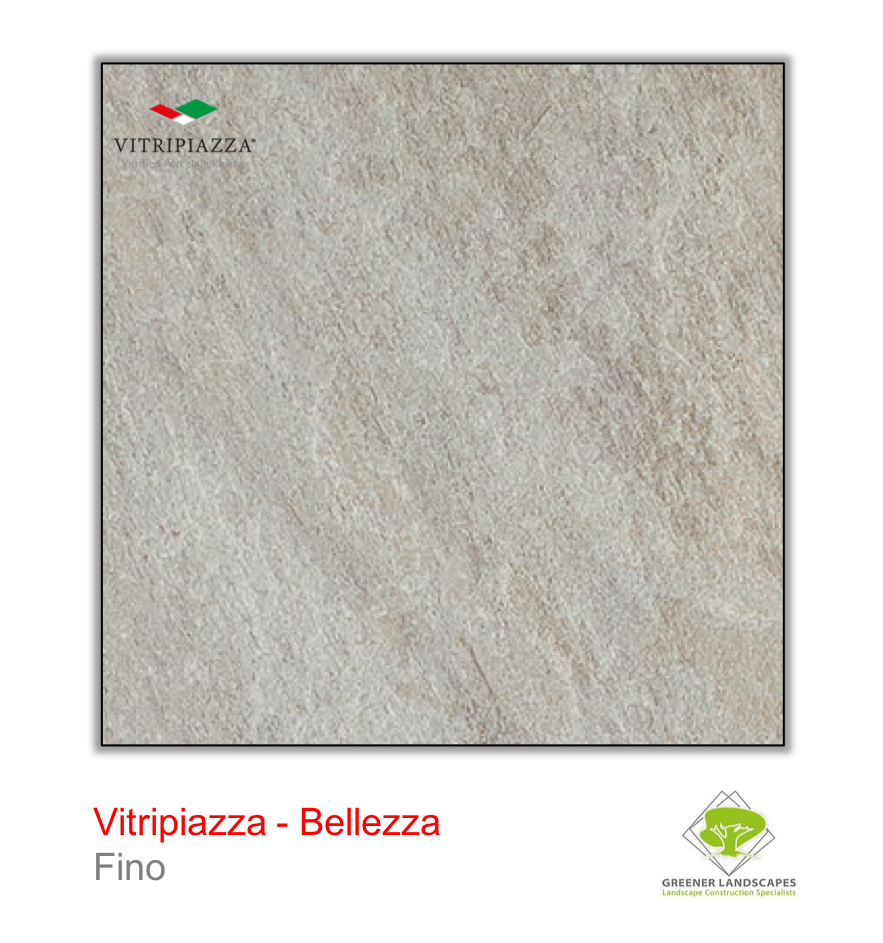 Vitripiazza Bellezza porcelain paving by Talasey in Fino