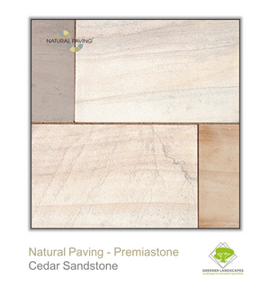 Open image in slideshow, Premiastone Sandstone - Cedar - End of line paving
