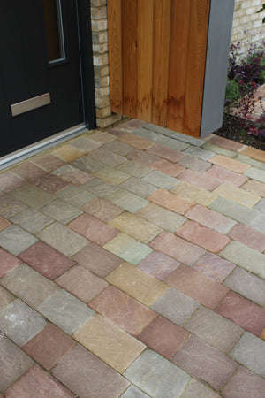 Natural Stone Block Paver - Forest