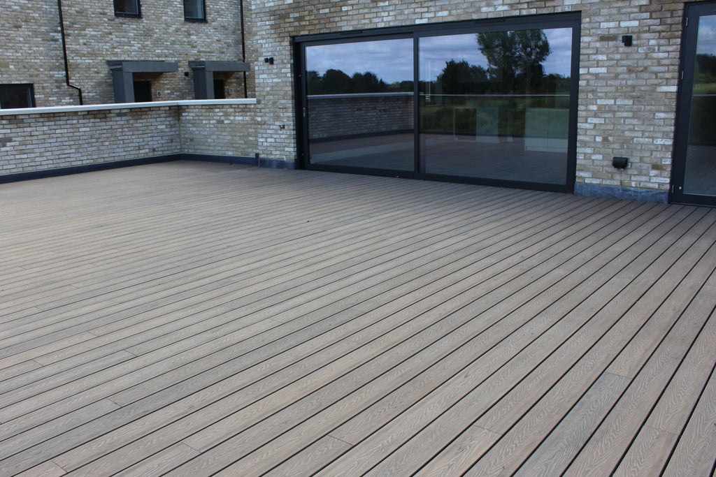 Hunter Composite Decking in Brown 