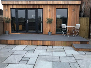 Open image in slideshow, Grey Indian Sandstone - Known as Promenade, Kandla Grey and Silver Grey
