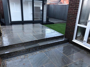 Grey Blend Indian Sandstone 18mm Project Pack