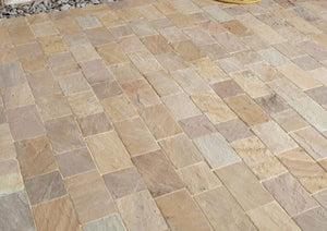 Open image in slideshow, Natural Stone Block Paver - Orchard
